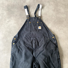Carhartt denim dungarees for sale  HUDDERSFIELD