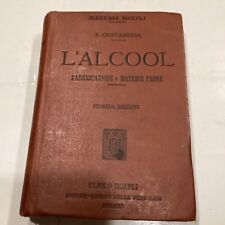 Manuale hoepli alcool usato  Villanova del Ghebbo