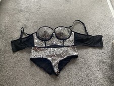 Sequin bra set for sale  ASHBY-DE-LA-ZOUCH