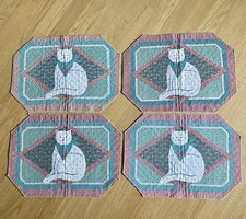 Fabric placemats sitting for sale  PEEBLES