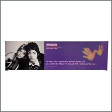 Paul McCartney Wingspan Hits And History 2001 Promotional Banner Poster (UK) comprar usado  Enviando para Brazil