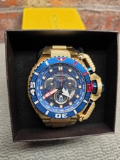 Invicta Sea Hunter relógio cronógrafo suíço masculino 57mm GRANDE ouro anatômico 35012, usado comprar usado  Enviando para Brazil