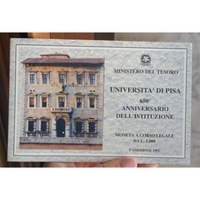 5000 lire 1993 usato  Portici