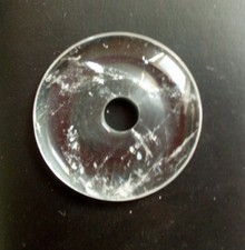 Pendentif donut cristal d'occasion  Champforgeuil