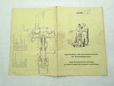 Zentrifugalpumpen aebi manuale usato  Cremona