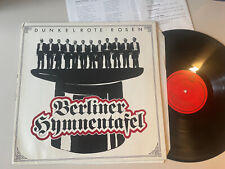 Schlager berliner hymnentafel gebraucht kaufen  Bremen