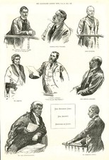 1891 antique print for sale  ASHFORD