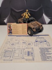 1984 GI JOE 3,75” - VAMP MARK II com EMBREAGEM (V2 / S3), CARTÃO DE ARQUIVO E PLANTAS comprar usado  Enviando para Brazil