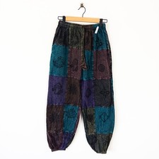 Colourful patchwork pants for sale  NORTHAMPTON