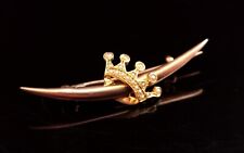 Antique crescent crown for sale  NEWARK