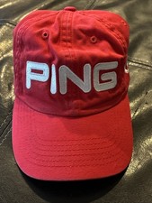 Boné chapéu Ping G5 ajustável bordado vermelho comprar usado Boné chapéu Ping G5 ajustável bordado vermelho comprar usado  Enviando para Brazil
