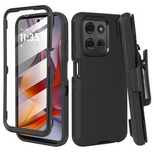 Capa à prova de choque série compatível com clipe de cinto defensor para Motorola G 5G 2025 comprar usado  Enviando para Brazil