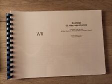 Esercizi macroeconomia lucia usato  Torino