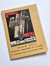 Mostra rivoluzione fascista usato  Milano