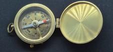 Brass maritime compass for sale  POOLE