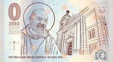 Zero euro souvenir usato  Trani