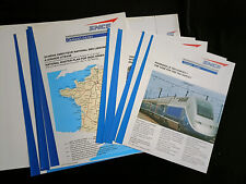 Sncf dossier tgv d'occasion  Paris VIII