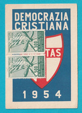 Democrazia cristiana 1954 usato  Monrupino
