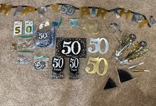 Decorações de festa de aniversário de 50 anos (20+ itens) comprar usado  Enviando para Brazil