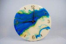 Wanduhr epoxidharz 40cm gebraucht kaufen  Pforzheim
