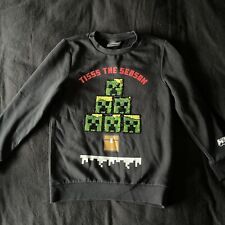 Minecraft christmas jumper for sale  MATLOCK