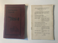 Bsa instruction manual for sale  CREWE