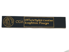 Moeda anglo-saxônica galesa de couro BOOKMARK Offa's Dyke Centre Knighton Powys Wales comprar usado  Enviando para Brazil