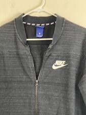 Usado, Moletom com capuz Nike Tech Fleece Swoosh logotipo zíper completo masculino preto tamanho G comprar usado  Enviando para Brazil
