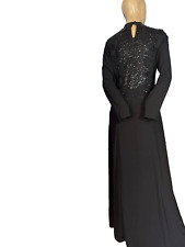 Maxikleid abendkleid schwarz gebraucht kaufen  Wilthen