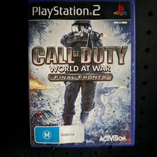 Call of Duty World At War Final Fronts PlayStation 2 PS2 jogo PAL MUITO BOM ESTADO comprar usado  Enviando para Brazil