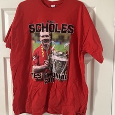 Paul scholes testimonial for sale  BRISTOL