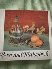 Bast maisstroh bastelbuch gebraucht kaufen  Neubrandenburg