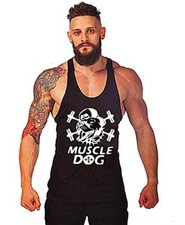 Canotta uomo bodybuilding usato  Italia