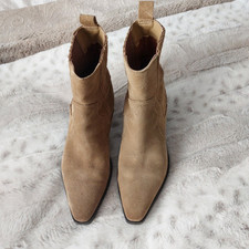 Zara tan suede for sale  LEICESTER