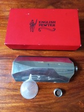 Vintage pewter hip for sale  CHELTENHAM