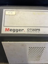 Megger ots60pb portable for sale  NUNEATON