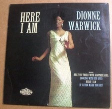 DIONNE WARWICK - HERE I AM.  1966 UK SOUL 12" L.P. comprar usado  Enviando para Brazil