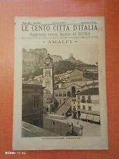 Amalfi 1890 Le Cento Città d'Italia comprar usado  Enviando para Brazil