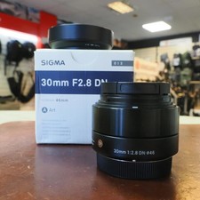 Used sigma 30mm for sale  WATFORD
