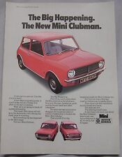 1970 mini clubman for sale  DARWEN