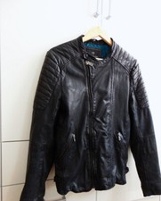 Lederjacke bikerjacke jacke gebraucht kaufen  Leverkusen