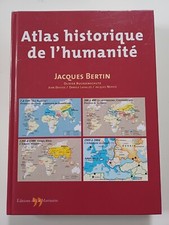 Jacques Bertin, Atlas historique de l'humanité,  envoi de l'auteur na sprzedaż  Wysyłka do Poland