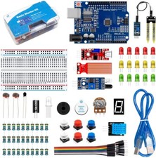 Arduino Starter Kit | Arduino Uno R3 | Tutoriais | 17 Projetos | Sensores e LEDs comprar usado  Enviando para Brazil
