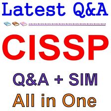 Perguntas e respostas de material para exame CISSP Best Exam Practice+SIM comprar usado  Enviando para Brazil