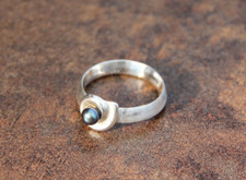 Ring perlenring 925 gebraucht kaufen  Moosburg a.d.Isar