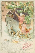Ansichtskarte weihnachten prä gebraucht kaufen  Eggenstein-Leopoldshafen