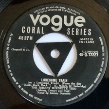 Johnny burnette trio for sale  IVYBRIDGE
