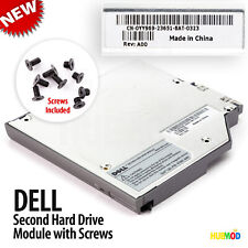 Usado, Disco rígido genuíno Dell 2nd IDE HDD Caddy Media Bay Latitude D600 D610 D400 D410 comprar usado  Enviando para Brazil