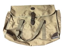 Bolsa carteiro Ralph Lauren ombro laptop lona bege compartimento único comprar usado  Enviando para Brazil