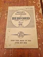 Bedford driver handbook for sale  BOURNE